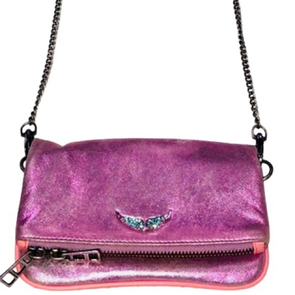 Zadig & Voltaire crossbody/ Clutch - Removable Chain